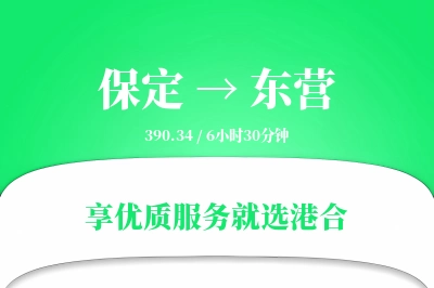 保定到东营物流专线-保定至东营货运公司2