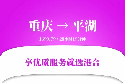 重庆到平湖物流专线-重庆至平湖货运公司2