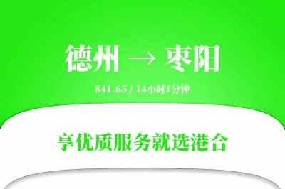 德州到枣阳物流专线-德州至枣阳货运公司2