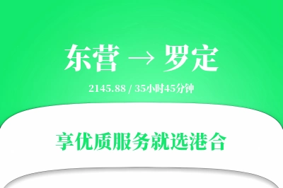 东营到罗定物流专线-东营至罗定货运公司2