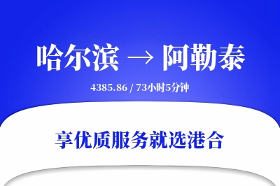 哈尔滨到阿勒泰物流专线-哈尔滨至阿勒泰货运公司2