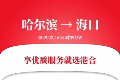 哈尔滨到海口物流专线-哈尔滨至海口货运公司2