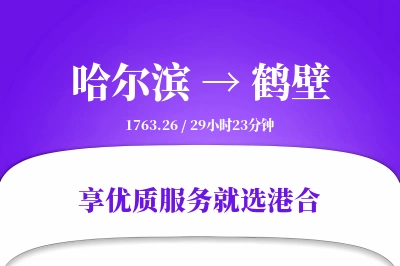 哈尔滨到鹤壁物流专线-哈尔滨至鹤壁货运公司2