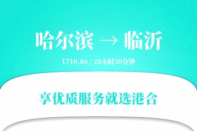 哈尔滨到临沂物流专线-哈尔滨至临沂货运公司2