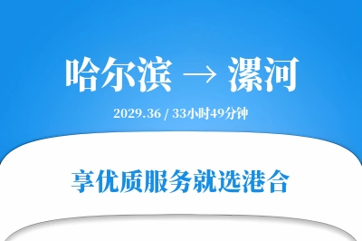 哈尔滨到漯河物流专线-哈尔滨至漯河货运公司2