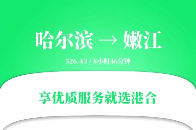 哈尔滨到嫩江物流专线-哈尔滨至嫩江货运公司2