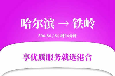 哈尔滨到铁岭物流专线-哈尔滨至铁岭货运公司2