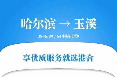 哈尔滨到玉溪物流专线-哈尔滨至玉溪货运公司2