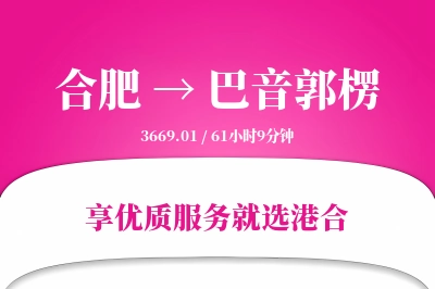 合肥到巴音郭楞物流专线-合肥至巴音郭楞货运公司2