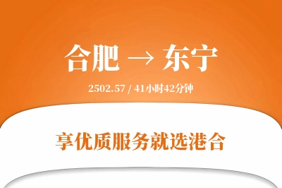 合肥到东宁物流专线-合肥至东宁货运公司2