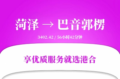 菏泽到巴音郭楞物流专线-菏泽至巴音郭楞货运公司2