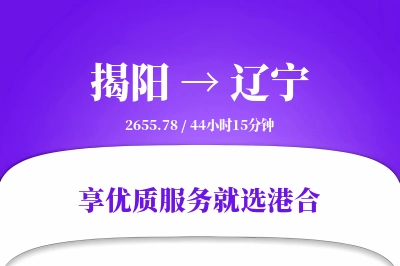 揭阳到辽宁物流专线-揭阳至辽宁货运公司2