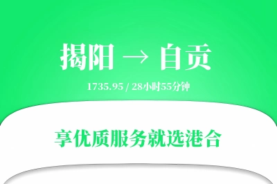 揭阳到自贡物流专线-揭阳至自贡货运公司2