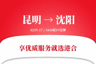 昆明航空货运,沈阳航空货运,沈阳专线,航空运费,空运价格,国内空运