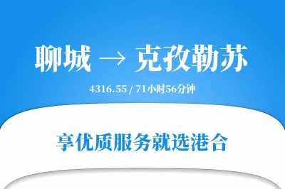 聊城到克孜勒苏物流专线-聊城至克孜勒苏货运公司2