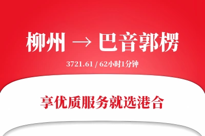 柳州到巴音郭楞物流专线-柳州至巴音郭楞货运公司2