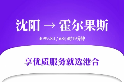 沈阳到霍尔果斯搬家物流