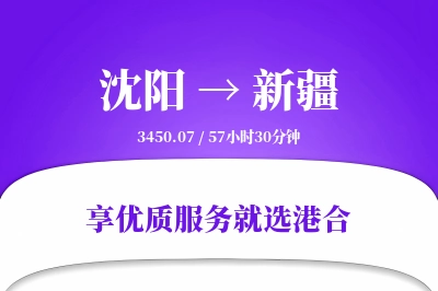 沈阳到新疆物流专线-沈阳至新疆货运公司2